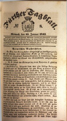 Fürther Tagblatt Mittwoch 13. Januar 1841