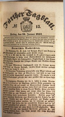 Fürther Tagblatt Freitag 22. Januar 1841