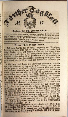 Fürther Tagblatt Freitag 29. Januar 1841