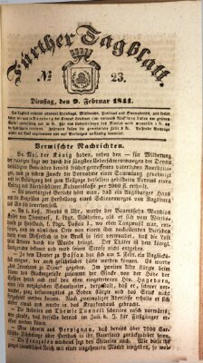 Fürther Tagblatt Dienstag 9. Februar 1841