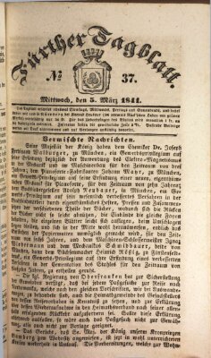 Fürther Tagblatt Freitag 5. März 1841