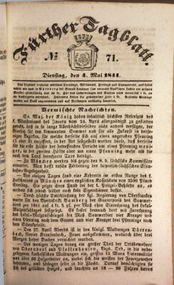 Fürther Tagblatt Dienstag 4. Mai 1841