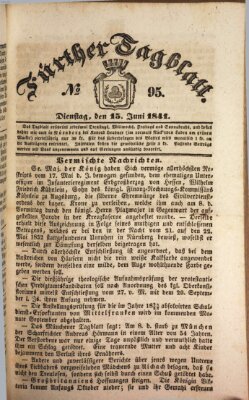 Fürther Tagblatt Dienstag 15. Juni 1841