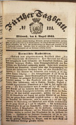 Fürther Tagblatt Mittwoch 4. August 1841