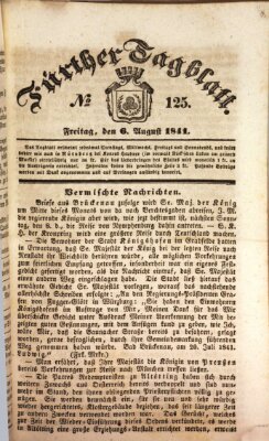 Fürther Tagblatt Freitag 6. August 1841