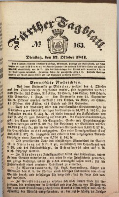 Fürther Tagblatt Dienstag 12. Oktober 1841