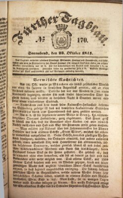 Fürther Tagblatt Samstag 23. Oktober 1841