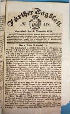 Fürther Tagblatt Samstag 6. November 1841