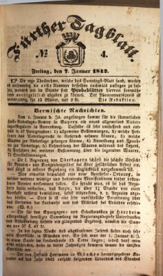 Fürther Tagblatt Freitag 7. Januar 1842