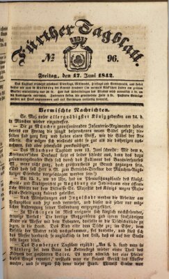 Fürther Tagblatt Freitag 17. Juni 1842