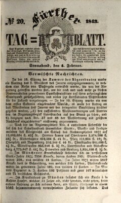 Fürther Tagblatt Samstag 4. Februar 1843