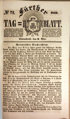 Fürther Tagblatt Samstag 6. Mai 1843