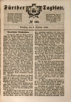 Fürther Tagblatt Dienstag 8. Oktober 1844