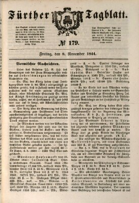 Fürther Tagblatt Freitag 8. November 1844