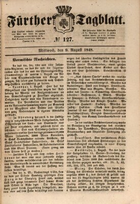 Fürther Tagblatt Mittwoch 9. August 1848