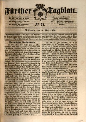 Fürther Tagblatt Mittwoch 8. Mai 1850