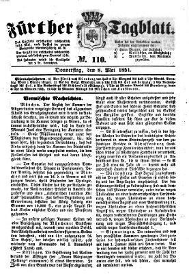 Fürther Tagblatt Donnerstag 8. Mai 1851