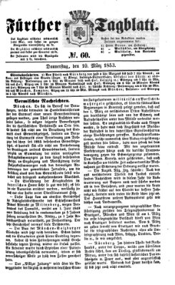 Fürther Tagblatt Donnerstag 10. März 1853