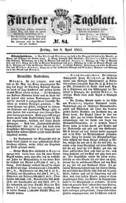 Fürther Tagblatt Freitag 8. April 1853