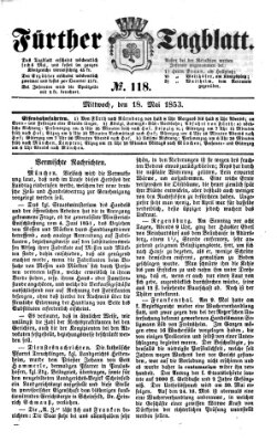 Fürther Tagblatt Mittwoch 18. Mai 1853