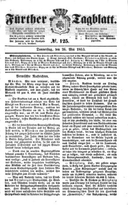 Fürther Tagblatt Donnerstag 26. Mai 1853