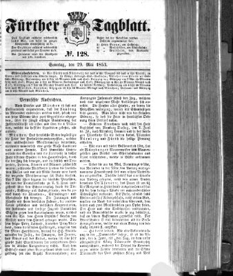 Fürther Tagblatt Sonntag 29. Mai 1853