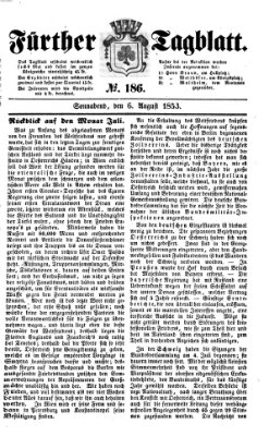 Fürther Tagblatt Samstag 6. August 1853