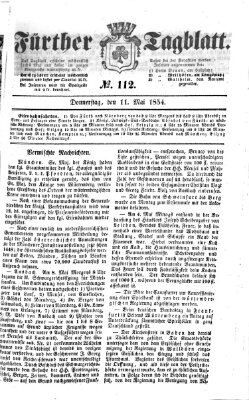 Fürther Tagblatt Donnerstag 11. Mai 1854