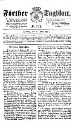 Fürther Tagblatt Dienstag 23. Mai 1854