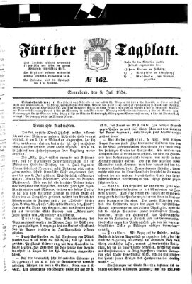 Fürther Tagblatt Samstag 8. Juli 1854