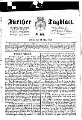 Fürther Tagblatt Dienstag 11. Juli 1854