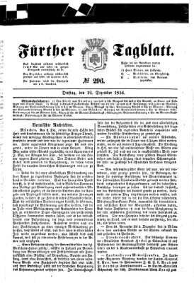 Fürther Tagblatt Dienstag 12. Dezember 1854