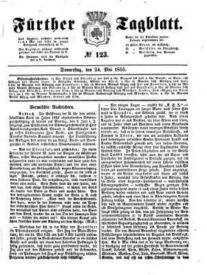 Fürther Tagblatt Donnerstag 24. Mai 1855