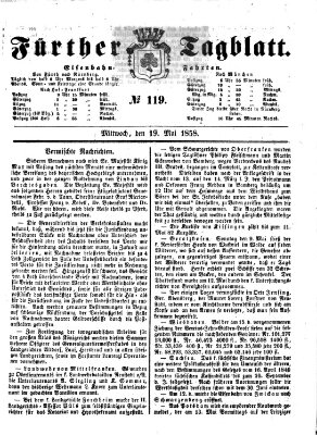 Fürther Tagblatt Mittwoch 19. Mai 1858