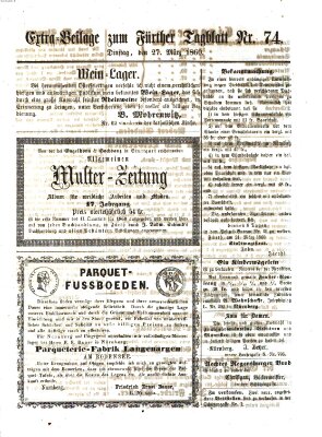 Fürther Tagblatt Dienstag 27. März 1860