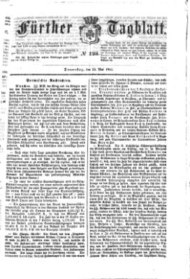 Fürther Tagblatt Donnerstag 23. Mai 1861