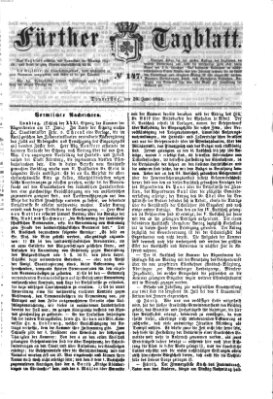 Fürther Tagblatt Donnerstag 20. Juni 1861