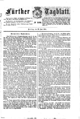 Fürther Tagblatt Freitag 28. Juni 1861