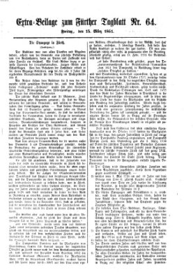 Fürther Tagblatt Freitag 15. März 1861