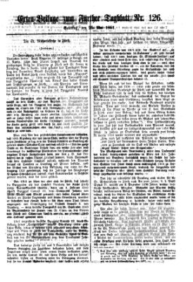 Fürther Tagblatt Sonntag 26. Mai 1861