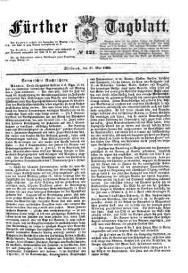 Fürther Tagblatt Mittwoch 21. Mai 1862