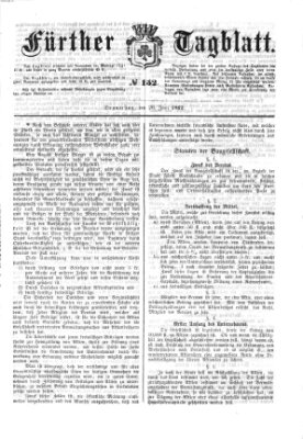 Fürther Tagblatt Donnerstag 26. Juni 1862