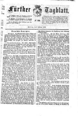 Fürther Tagblatt Freitag 6. Februar 1863