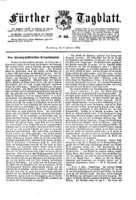 Fürther Tagblatt Samstag 6. Februar 1864