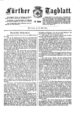 Fürther Tagblatt Mittwoch 25. Mai 1864