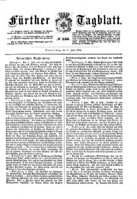 Fürther Tagblatt Donnerstag 9. Juni 1864