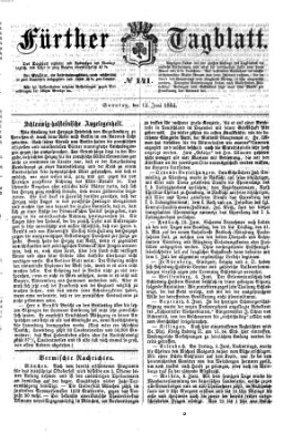 Fürther Tagblatt Sonntag 12. Juni 1864