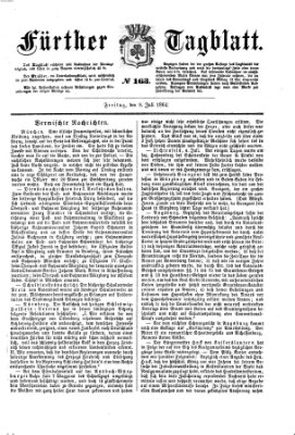 Fürther Tagblatt Freitag 8. Juli 1864