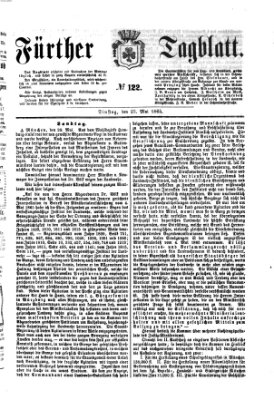 Fürther Tagblatt Dienstag 23. Mai 1865