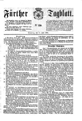 Fürther Tagblatt Sonntag 11. Juni 1865